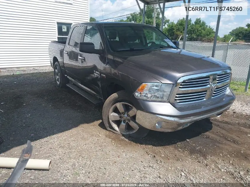 2015 Ram 1500 Big Horn VIN: 1C6RR7LT1FS745260 Lot: 42818056