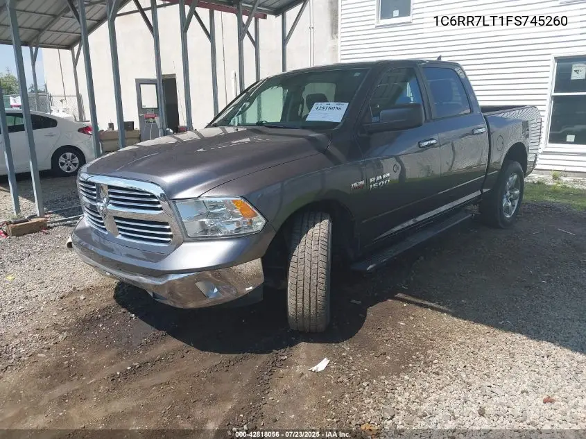 2015 Ram 1500 Big Horn VIN: 1C6RR7LT1FS745260 Lot: 42818056