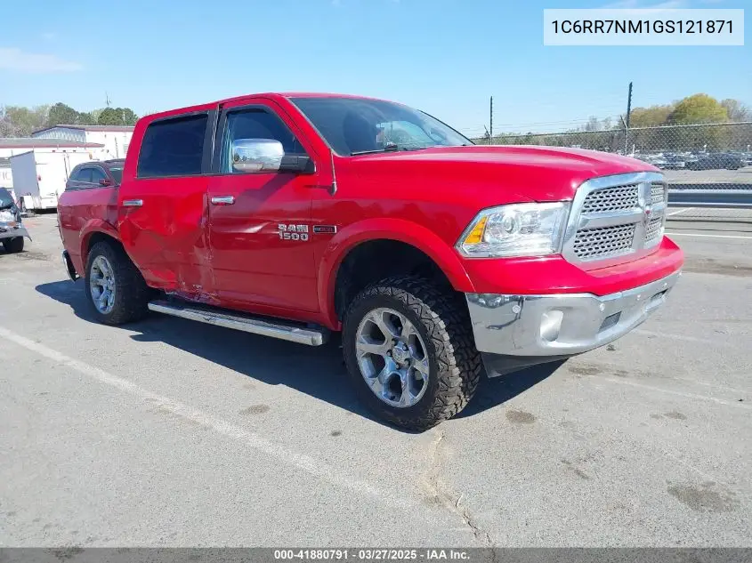 2016 Ram 1500 Laramie VIN: 1C6RR7NM1GS121871 Lot: 41880791