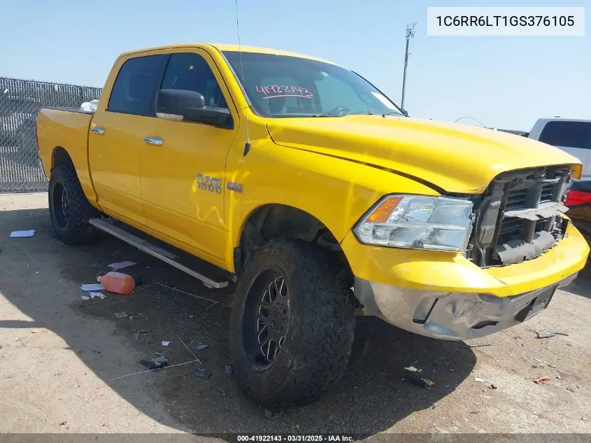 2016 Ram 1500 Lone Star VIN: 1C6RR6LT1GS376105 Lot: 41922143