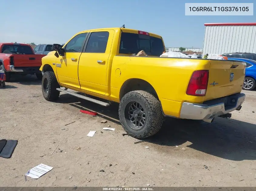 2016 Ram 1500 Lone Star VIN: 1C6RR6LT1GS376105 Lot: 41922143
