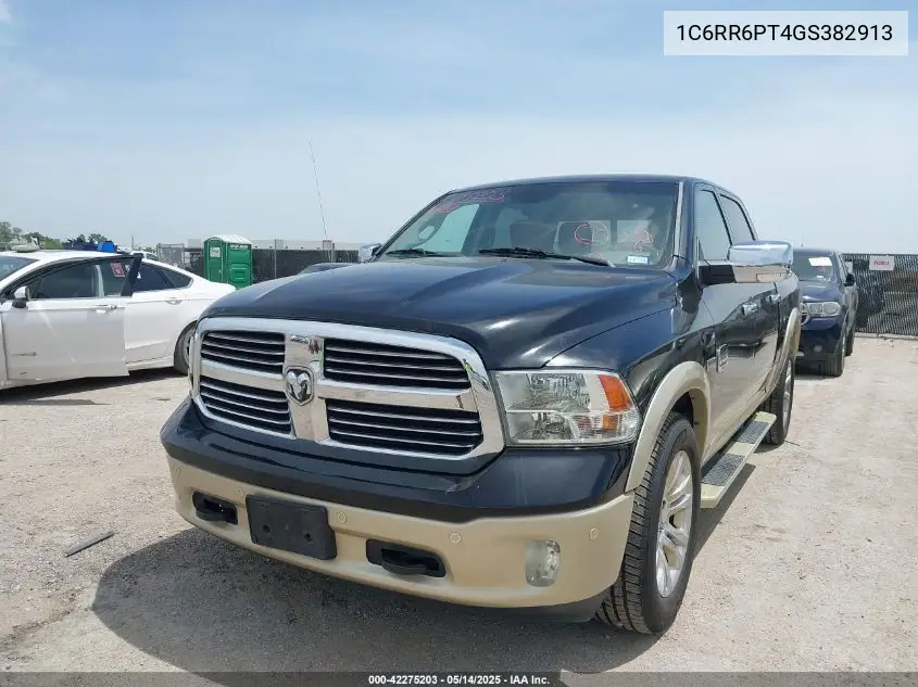 2016 Ram 1500 Longhorn VIN: 1C6RR6PT4GS382913 Lot: 42275203