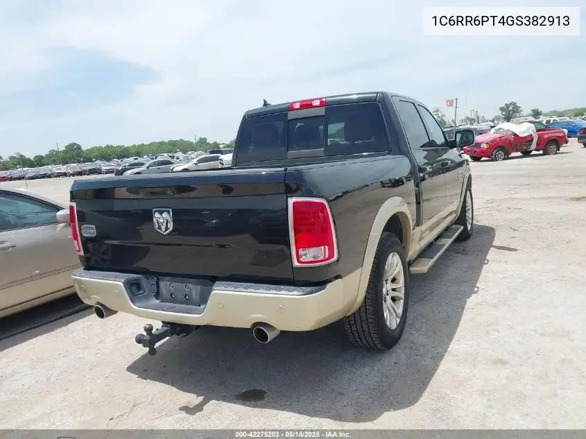 2016 Ram 1500 Longhorn VIN: 1C6RR6PT4GS382913 Lot: 42275203