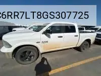 2016 Ram 1500 Outdoorsman VIN: 1C6RR7LT8GS307725 Lot: 42674355