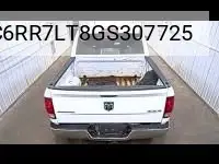 2016 Ram 1500 Outdoorsman VIN: 1C6RR7LT8GS307725 Lot: 42674355