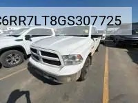 2016 Ram 1500 Outdoorsman VIN: 1C6RR7LT8GS307725 Lot: 42674355