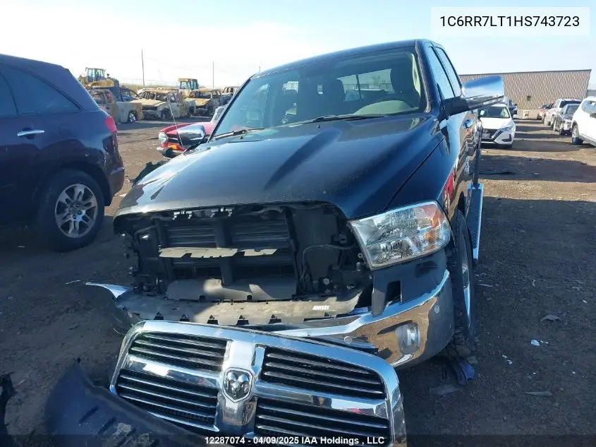 2017 Ram 1500 Slt VIN: 1C6RR7LT1HS743723 Lot: 12287074