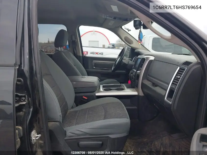 2017 Ram 1500 Slt VIN: 1C6RR7LT6HS769654 Lot: 12306708