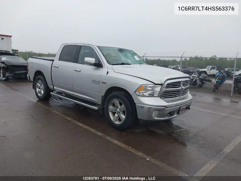 2017 Ram 1500 Slt VIN: 1C6RR7LT4HS563376 Lot: 12353781