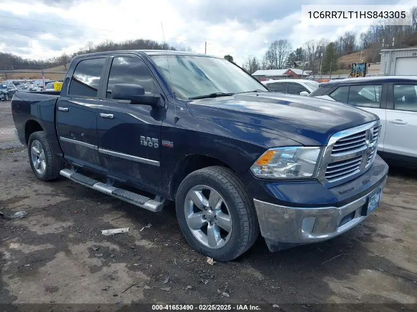 2017 Ram 1500 Big Horn 4X4 5'7 Box VIN: 1C6RR7LT1HS843305 Lot: 41653490