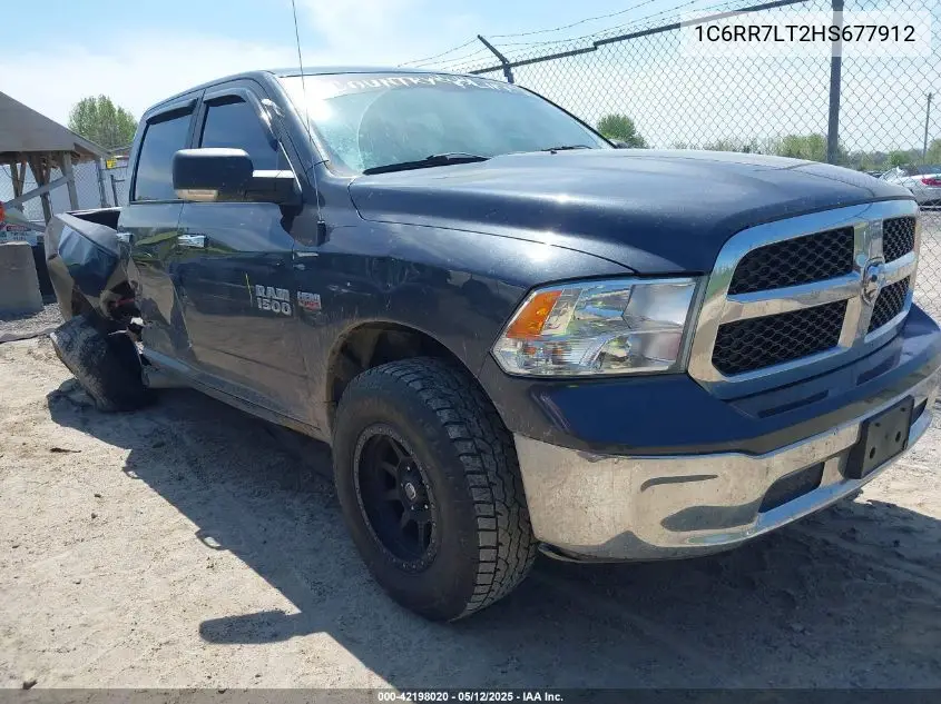 2017 Ram 1500 Slt VIN: 1C6RR7LT2HS677912 Lot: 42198020