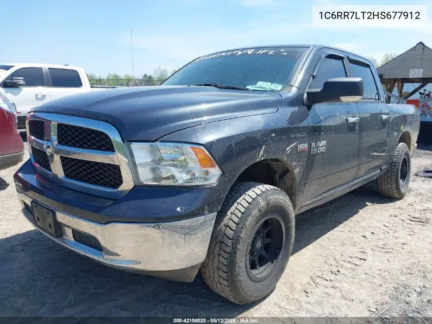 2017 Ram 1500 Slt VIN: 1C6RR7LT2HS677912 Lot: 42198020
