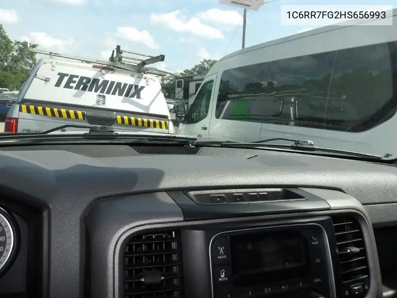 2017 Ram 1500 Tradesman 4X4 6'4 Box VIN: 1C6RR7FG2HS656993 Lot: 42262645