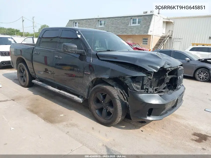 2017 Ram 1500 Express 4X2 5'7 Box VIN: 3C6RR6KT9HG645851 Lot: 42405919