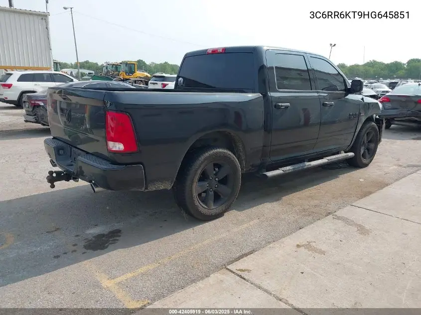 2017 Ram 1500 Express 4X2 5'7 Box VIN: 3C6RR6KT9HG645851 Lot: 42405919