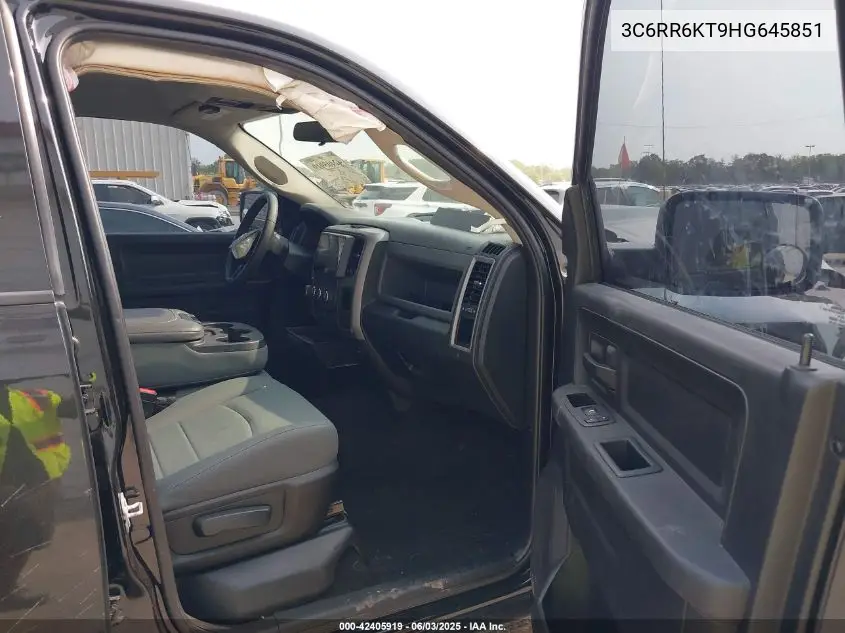 2017 Ram 1500 Express 4X2 5'7 Box VIN: 3C6RR6KT9HG645851 Lot: 42405919
