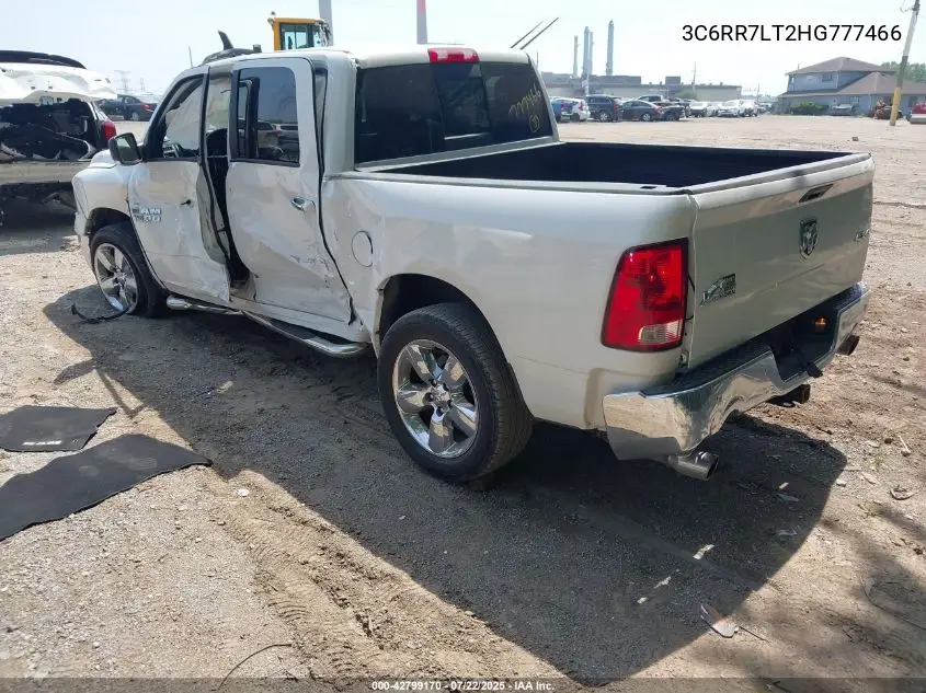 2017 Ram 1500 Big Horn 4X4 5'7 Box VIN: 3C6RR7LT2HG777466 Lot: 42799170