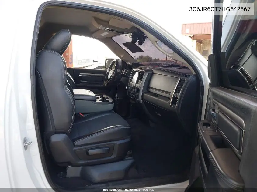 2017 Ram 1500 Sport 4X2 6'4 Box VIN: 3C6JR6CT7HG542567 Lot: 42809638