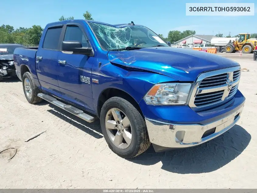 3C6RR7LT0HG593062 2017 Ram 1500 Big Horn 4X4 5'7 Box