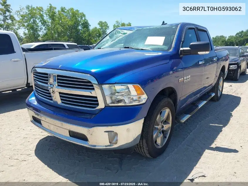 3C6RR7LT0HG593062 2017 Ram 1500 Big Horn 4X4 5'7 Box
