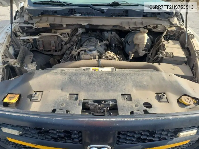 1C6RR7FT2HS753513 2017 Ram 1500 Tradesman 4X4 6'4 Box