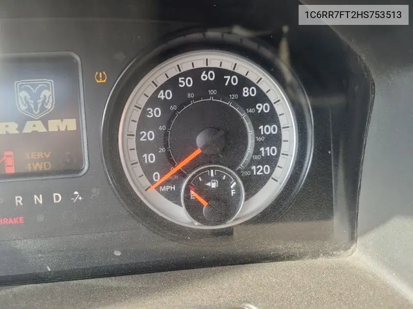 1C6RR7FT2HS753513 2017 Ram 1500 Tradesman 4X4 6'4 Box