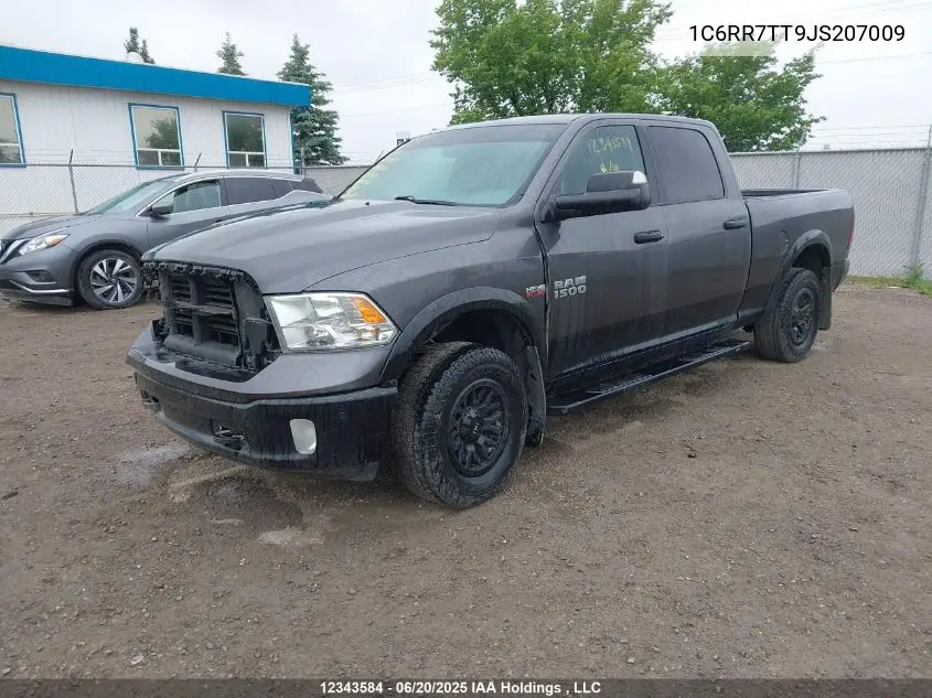 2018 Ram 1500 Slt VIN: 1C6RR7TT9JS207009 Lot: 12343584