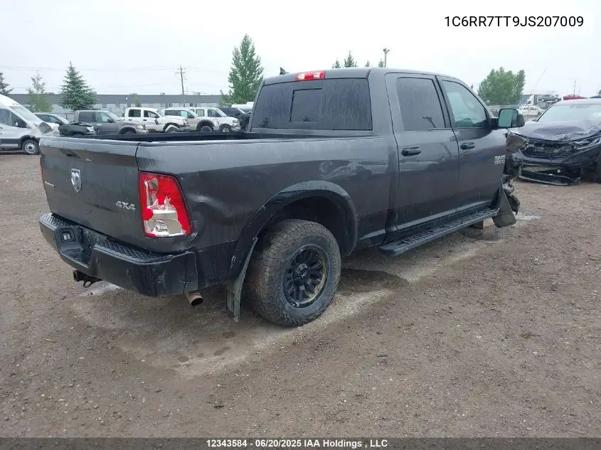 2018 Ram 1500 Slt VIN: 1C6RR7TT9JS207009 Lot: 12343584