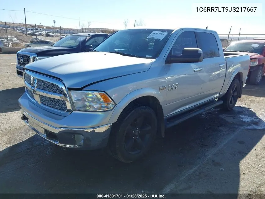 2018 Ram 1500 Harvest 4X4 5'7 Box VIN: 1C6RR7LT9JS217667 Lot: 41391701