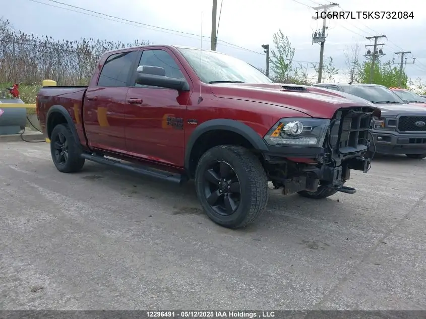 2019 Ram 1500 Classic Slt VIN: 1C6RR7LT5KS732084 Lot: 12296491