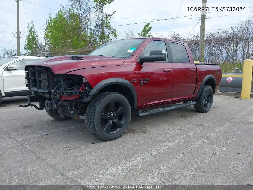 2019 Ram 1500 Classic Slt VIN: 1C6RR7LT5KS732084 Lot: 12296491