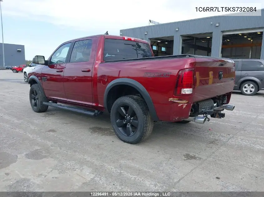 2019 Ram 1500 Classic Slt VIN: 1C6RR7LT5KS732084 Lot: 12296491