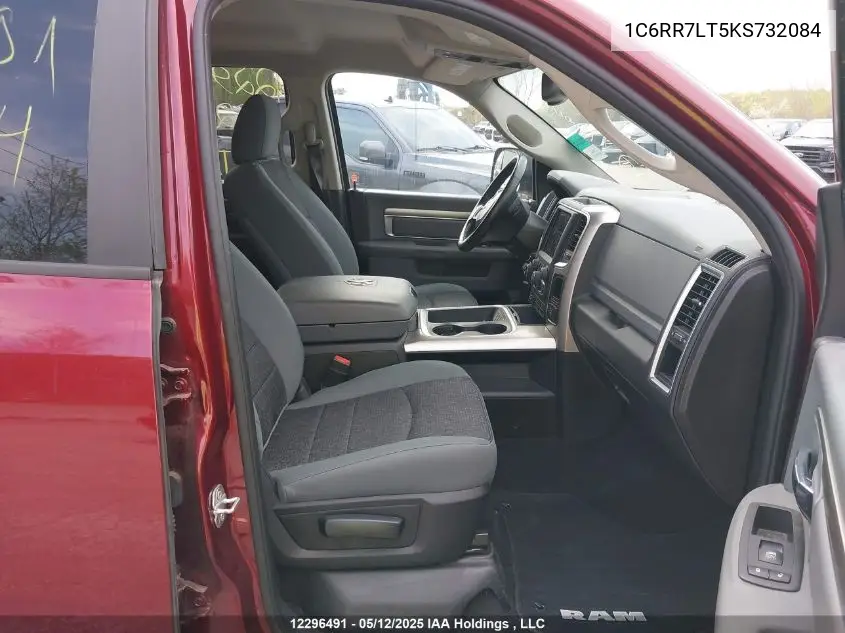 2019 Ram 1500 Classic Slt VIN: 1C6RR7LT5KS732084 Lot: 12296491