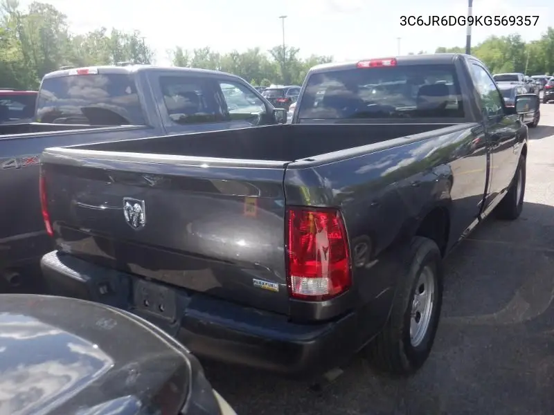 2019 Ram 1500 Classic Tradesman VIN: 3C6JR6DG9KG569357 Lot: 42260206