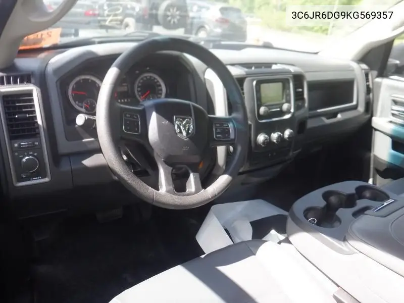 2019 Ram 1500 Classic Tradesman VIN: 3C6JR6DG9KG569357 Lot: 42260206