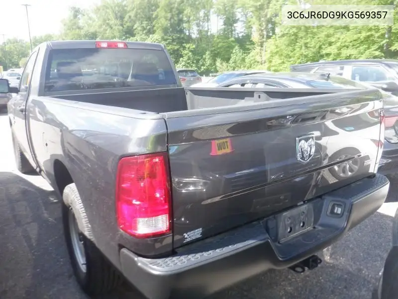 2019 Ram 1500 Classic Tradesman VIN: 3C6JR6DG9KG569357 Lot: 42260206