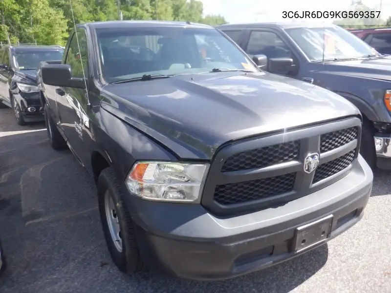 2019 Ram 1500 Classic Tradesman VIN: 3C6JR6DG9KG569357 Lot: 42260206
