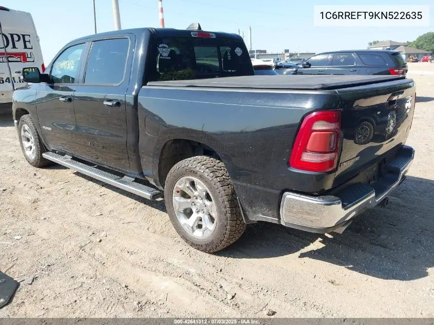 2019 Ram 1500 Big Horn/Lone Star 4X2 5'7 Box VIN: 1C6RREFT9KN522635 Lot: 42641312