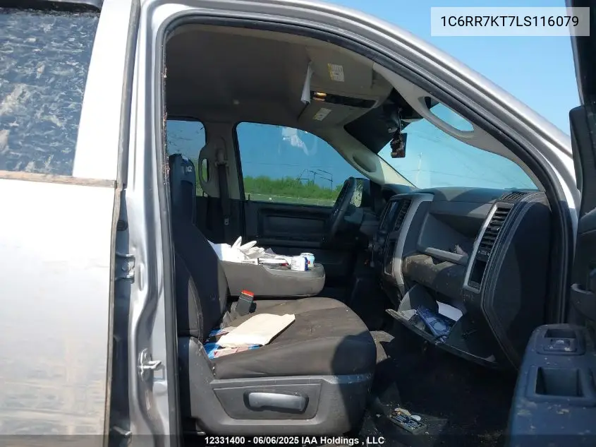 2020 Ram 1500 Classic St VIN: 1C6RR7KT7LS116079 Lot: 12331400