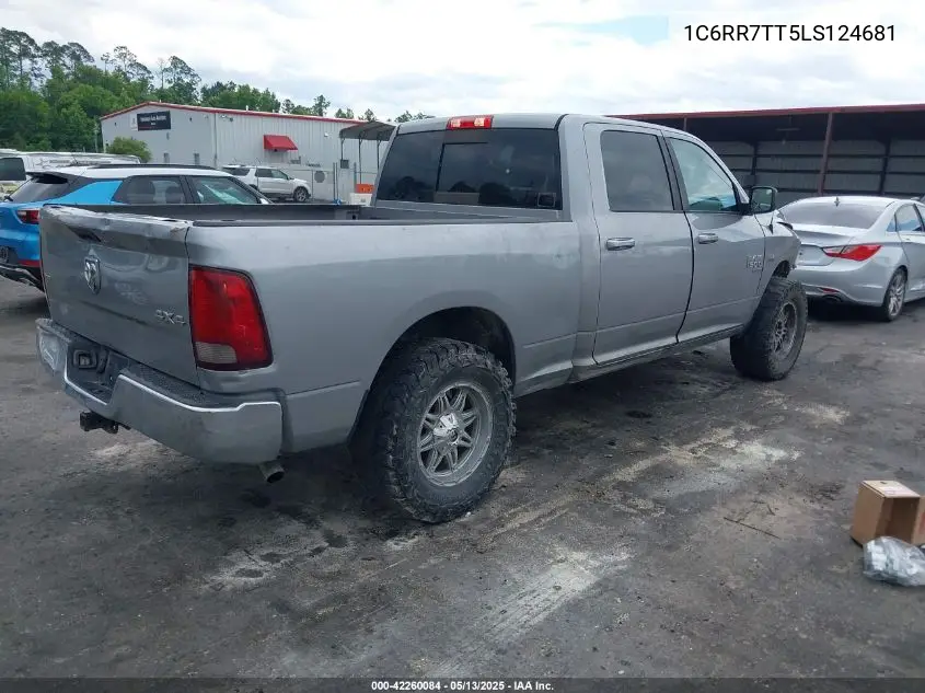2020 Ram 1500 Classic Slt 4X4 6'4 Box VIN: 1C6RR7TT5LS124681 Lot: 42260084