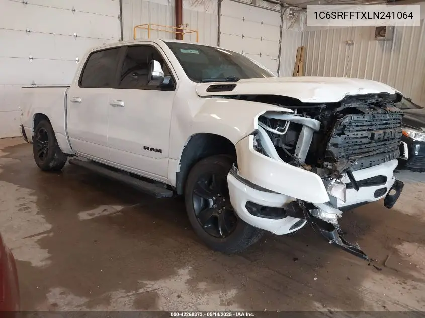 2020 Ram 1500 Big Horn 4X4 5'7 Box VIN: 1C6SRFFTXLN241064 Lot: 42268373