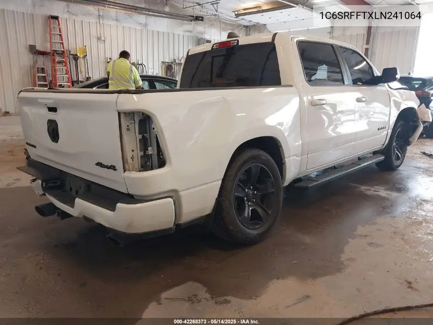 2020 Ram 1500 Big Horn 4X4 5'7 Box VIN: 1C6SRFFTXLN241064 Lot: 42268373