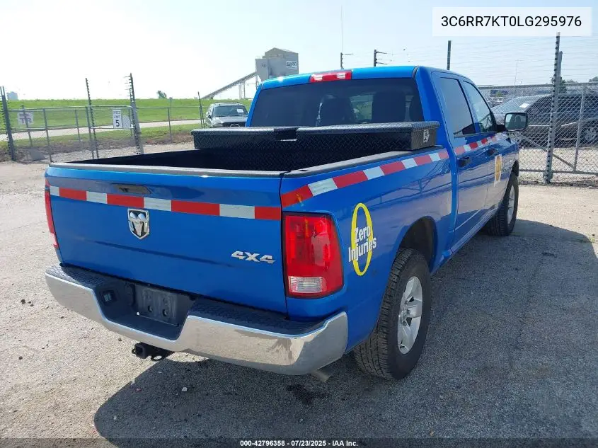 2020 Ram 1500 Classic Tradesman 4X4 5'7 Box VIN: 3C6RR7KT0LG295976 Lot: 42796358