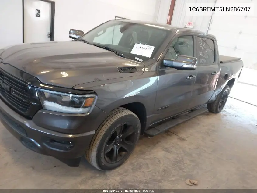 1c6srfmt5ln286707 1C6SRFMT5LN286707 2020 Ram 1500 Big Horn 4X4 6'4 Box
