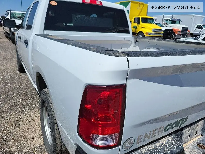 2021 Ram 1500 Classic Tradesman 4X4 5'7 Box VIN: 3C6RR7KT2MG709650 Lot: 42677865
