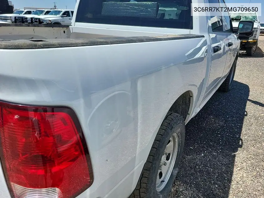 2021 Ram 1500 Classic Tradesman 4X4 5'7 Box VIN: 3C6RR7KT2MG709650 Lot: 42677865