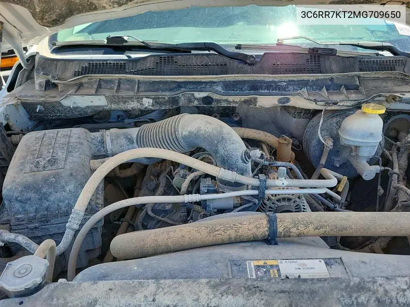 2021 Ram 1500 Classic Tradesman 4X4 5'7 Box VIN: 3C6RR7KT2MG709650 Lot: 42677865