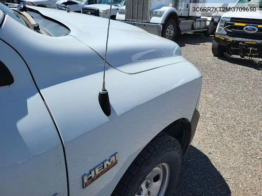 2021 Ram 1500 Classic Tradesman 4X4 5'7 Box VIN: 3C6RR7KT2MG709650 Lot: 42677865