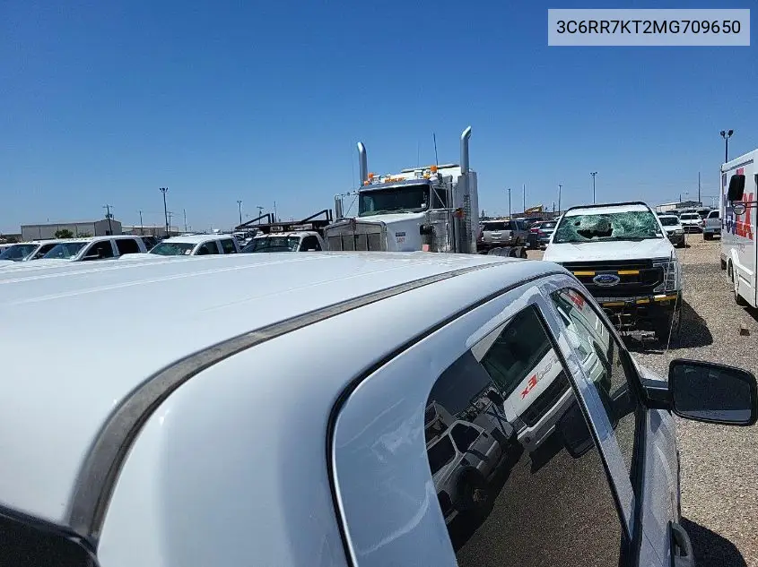 2021 Ram 1500 Classic Tradesman 4X4 5'7 Box VIN: 3C6RR7KT2MG709650 Lot: 42677865