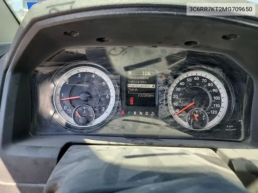 2021 Ram 1500 Classic Tradesman 4X4 5'7 Box VIN: 3C6RR7KT2MG709650 Lot: 42677865